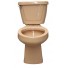  Elongated Comfort Height Toilet Pink Cato